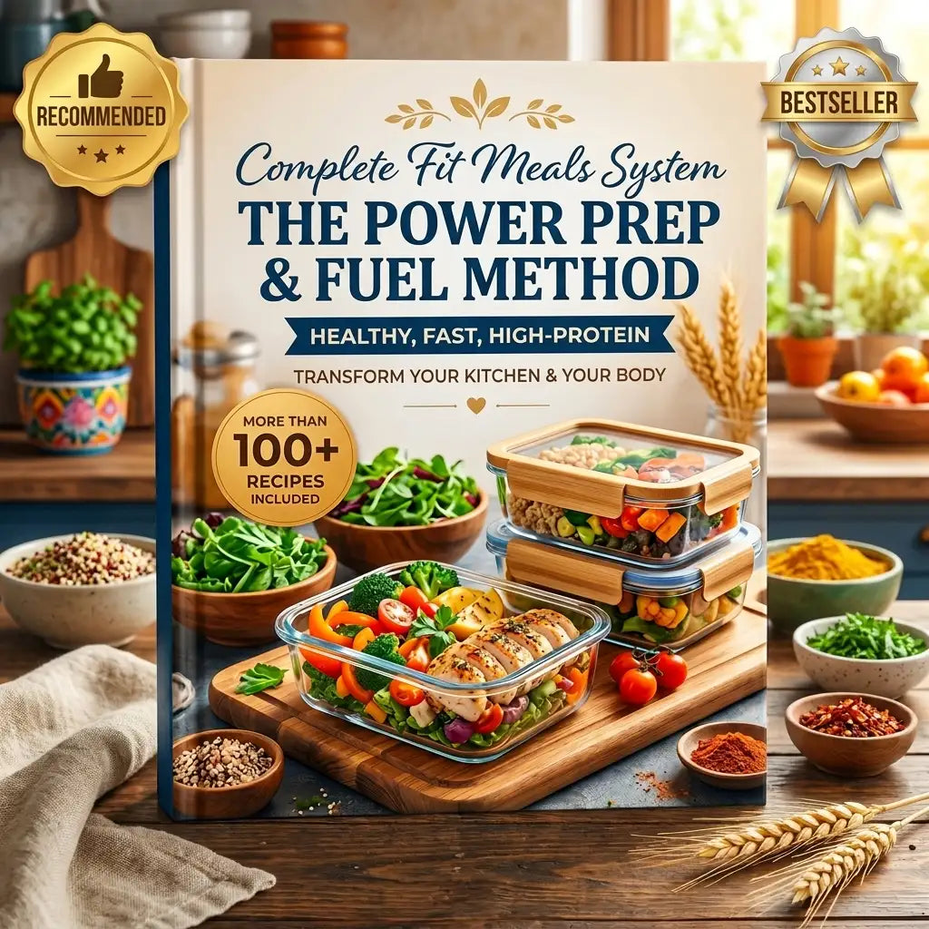 Complete Fit Prep Meals System (50 Meal Prep + 50 Power Meals Recipes)